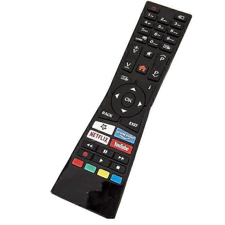 Дистанционно управление за подмяна RM-C3337 за телевизор JVC RMC3337 RCA243100P, ергономичен дизайн