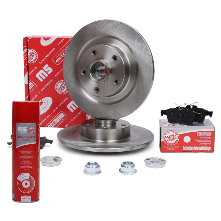 Master-Sport féktárcsa és betét készlet, 300x81.7mm, 5 lyuk, hátsó