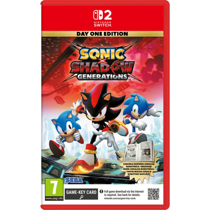 Joc, Sega, Sonic X Shadow Generations, Nintendo Switch 2, diverse, 2024