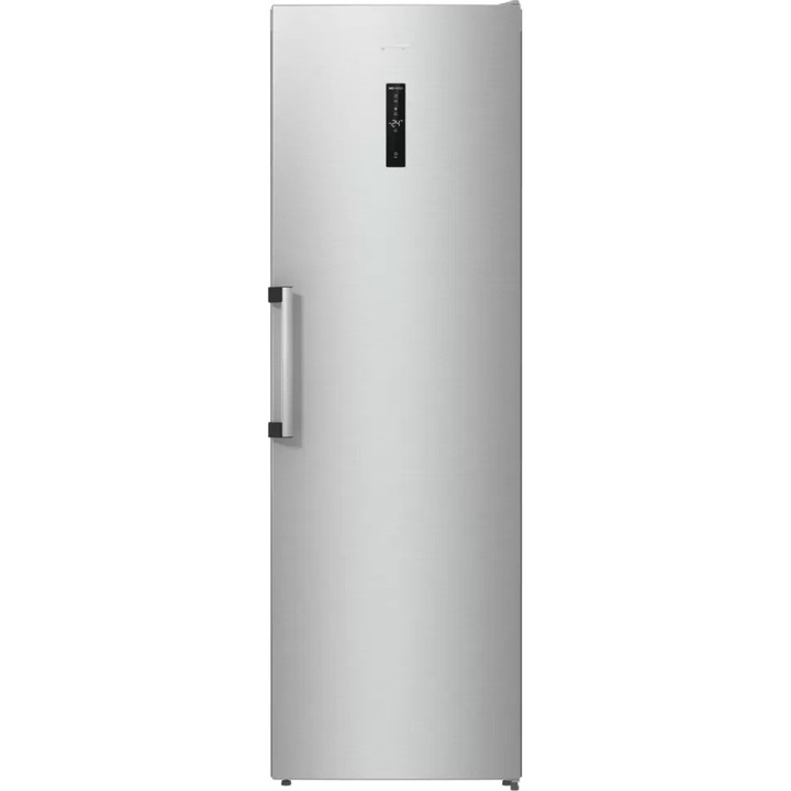 Вертикален фризер Gorenje FN619EAXL6, 280 L, No-frost, Led дисплей, Сив