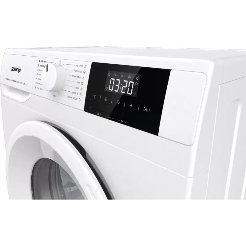 Mașină de spălat rufe Gorenje WNGPI72SBS, 7kg, 1200 rpm, 5 ani garanție, Albă