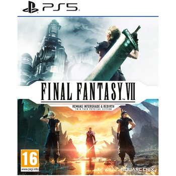 Joc Final Fantasy VII Remake Intergrade si Final Fantasy VII Rebirth pentru Playstation 5