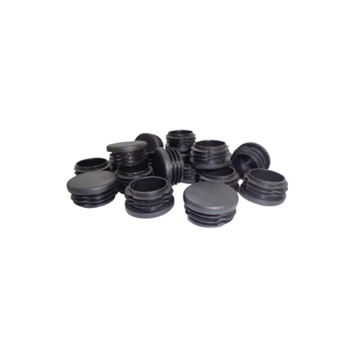 Set 20 capace plastic rotunde fi 32