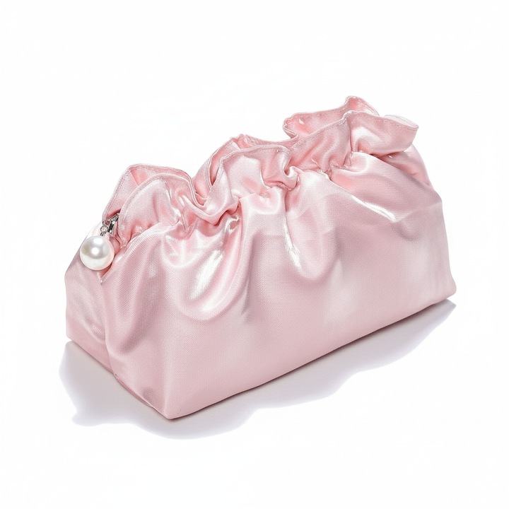 Geanta roz de machiaj