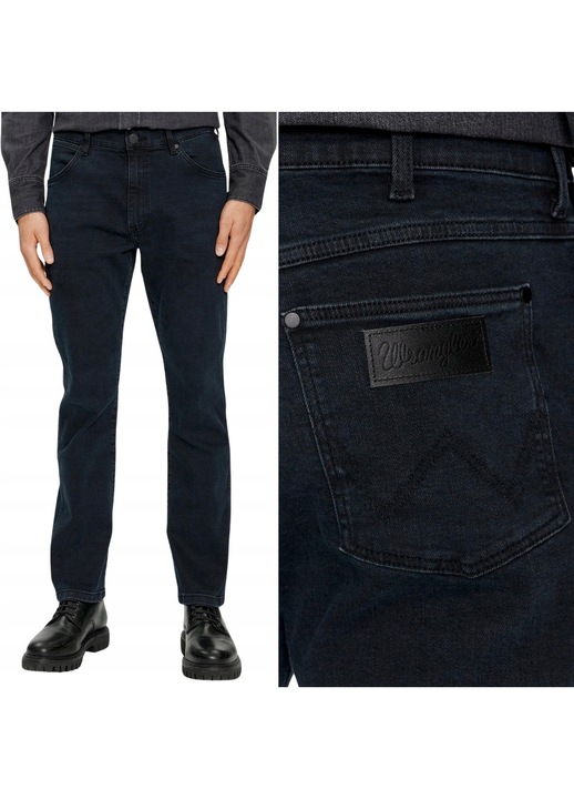 Jeans bărbați Wrangler Larston, Albastru