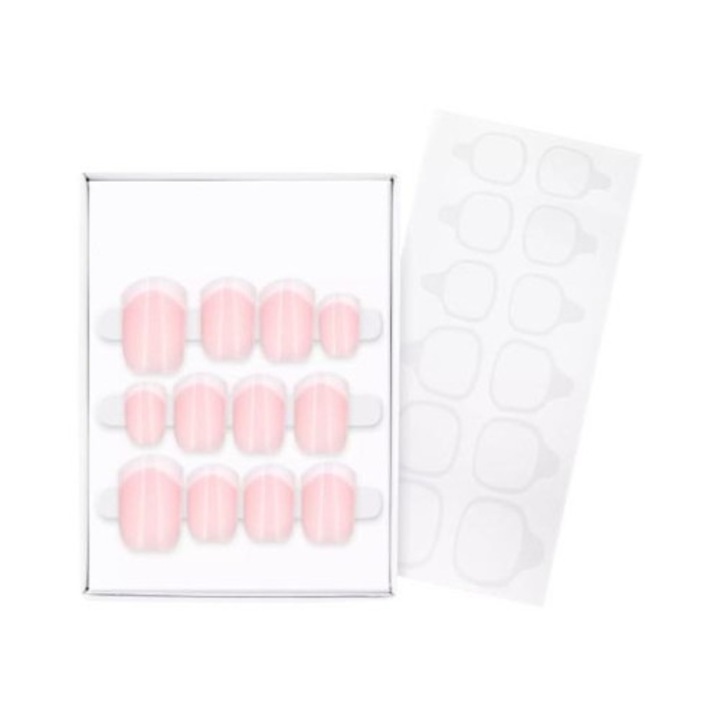 Unghii false Click-On French Manicure #01-Classic French