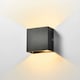 Lampa de perete LED de interior cu intrerupator tactil, lampa fara fir reincarcabila cu USB, lampa de perete alimentata cu baterii, lampa de noptiera pentru dormitor, camera copiilor, holul scarilor, 6w, neagra, lumina calda