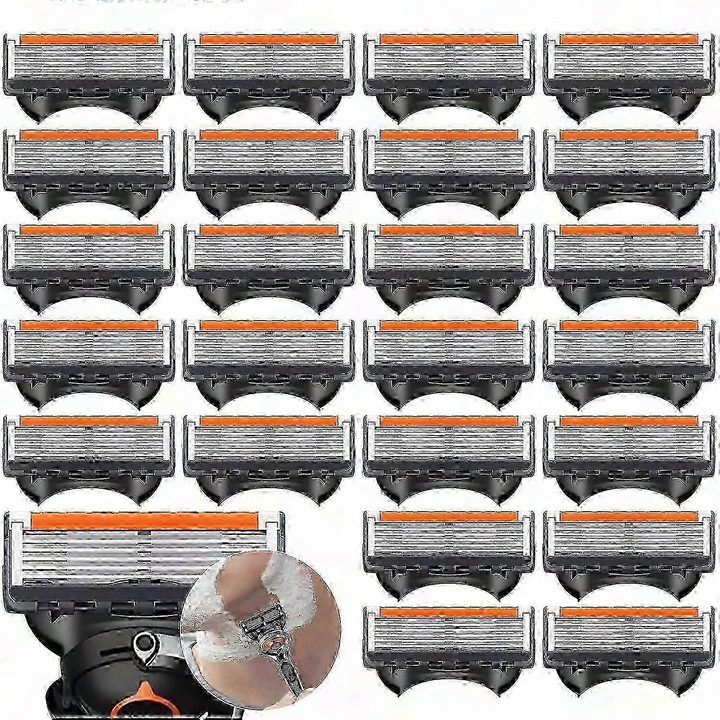 Set 24 lame de schimb Proglide pentru barbierit umed