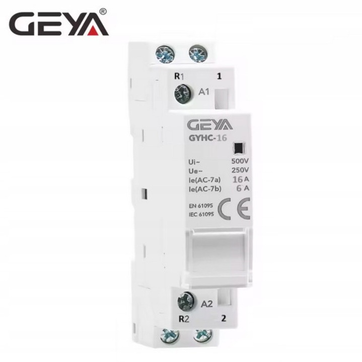 Contactor modular Sygna GYHC 16A, consum redus, zgomot scazut