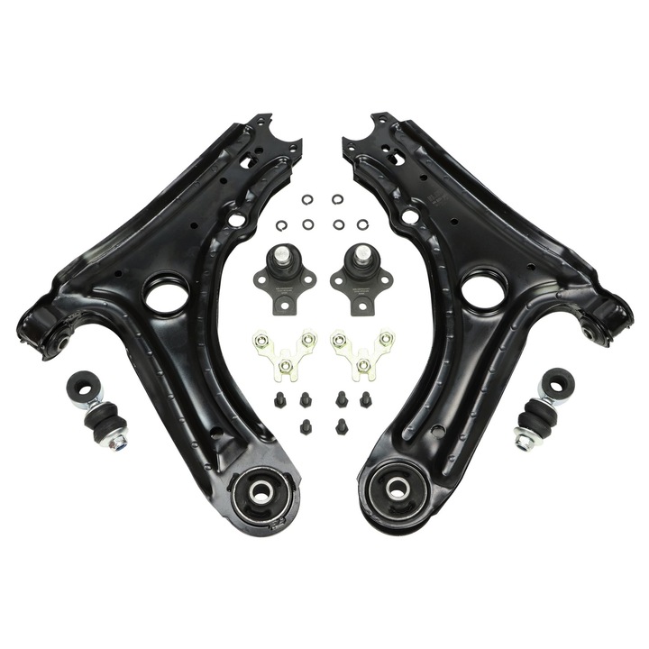 Komplett első lengőkar készlet, Master-Sport, SEAT CORDOBA, IBIZA II, TOLEDO I, VW GOLF II, JETTA II, 6 darab, 19mm, 6.72kg
