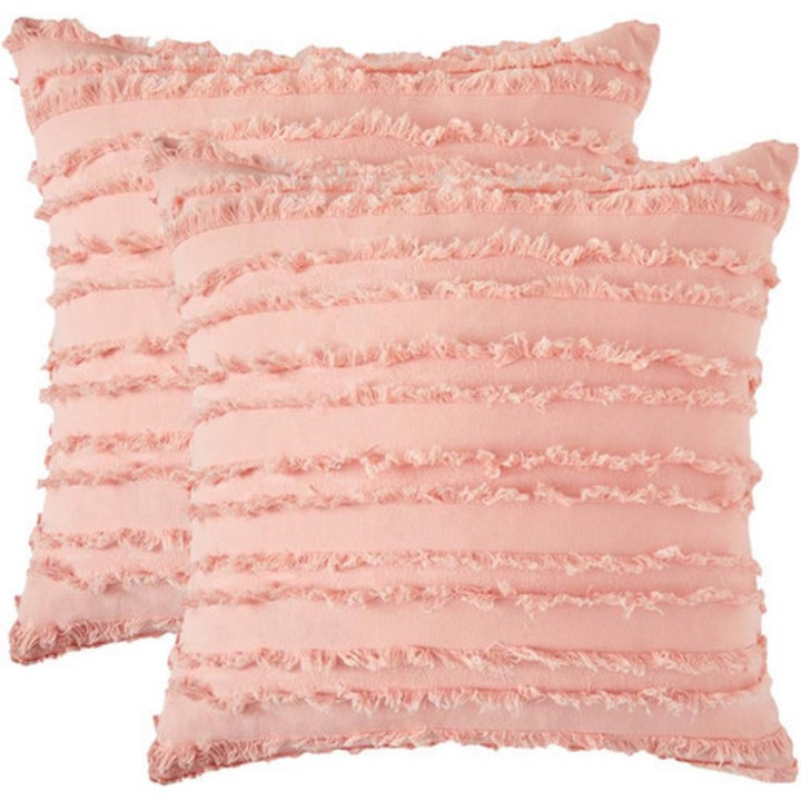 Cipzáras díszpárnahuzat, 60x60 cm, 2 darabos szett