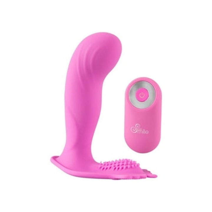 Вибратор стимулатор GSpot Panty Vibe, Sweet Smile, Розов