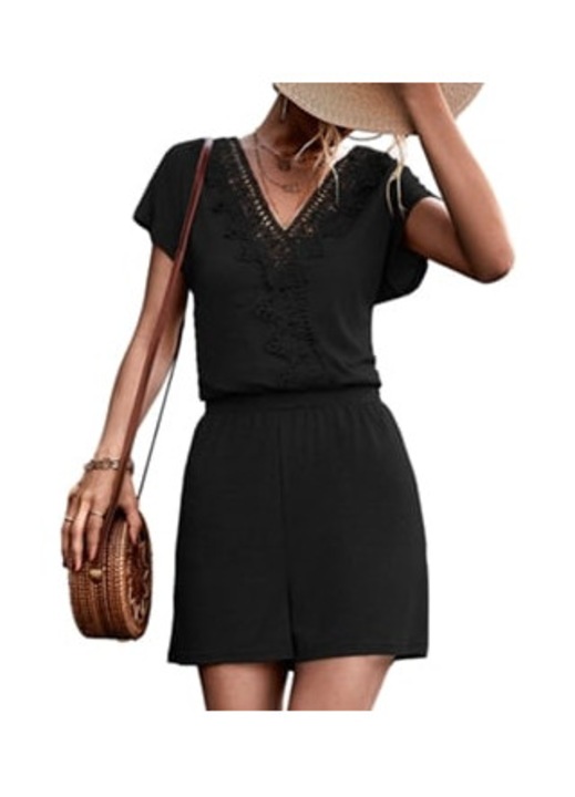 Női overál, fekete, S INTL