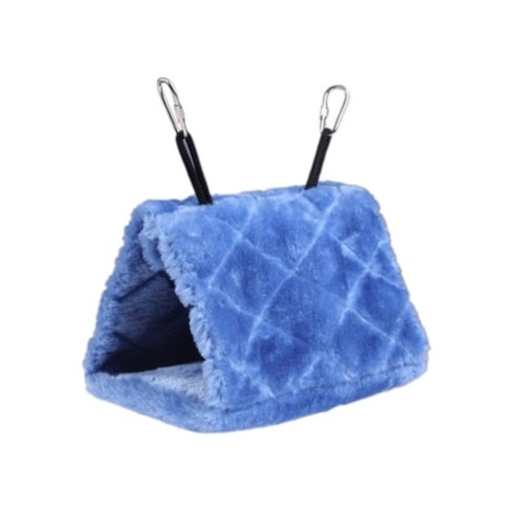 Culcus pentru pasari, marimea M, albastru