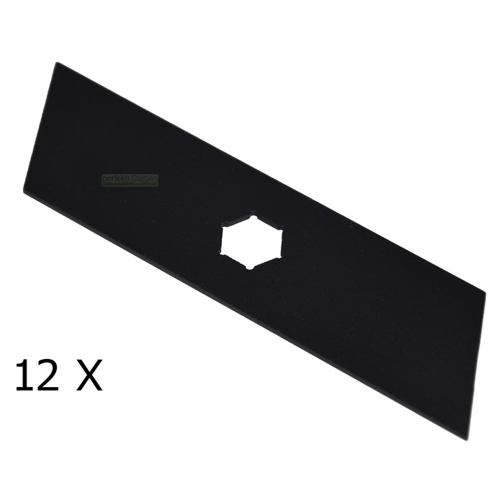 lama scarificator 12 X 15,8 CM pentru Ering EL 14-27 1025 1028 1230 1330 1430