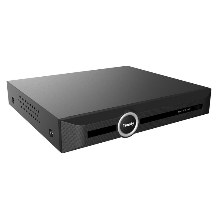 Tiandy TC-R3110-IBKV3.1 Lite sorozatú 10 csatornás NVR, 8MP 4K, AI funkciók, Audio támogatás, 1 SATA foglalat