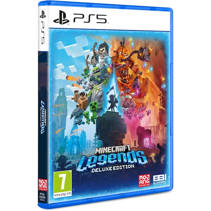 Игра, Minecraft Legends Deluxe Edition, PlayStation 5