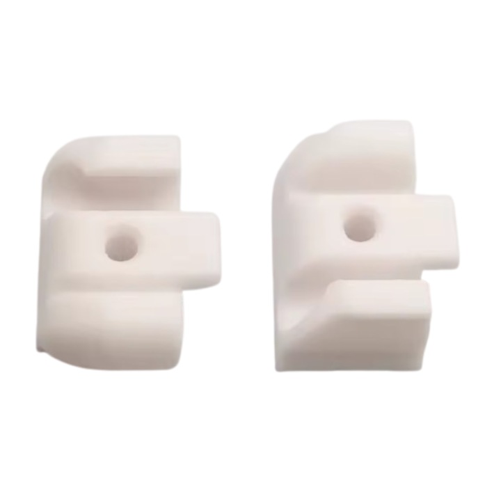 Комплект от 2 края за релса за каравана, CRT, Premium Caravan, 3.4 см, Бял