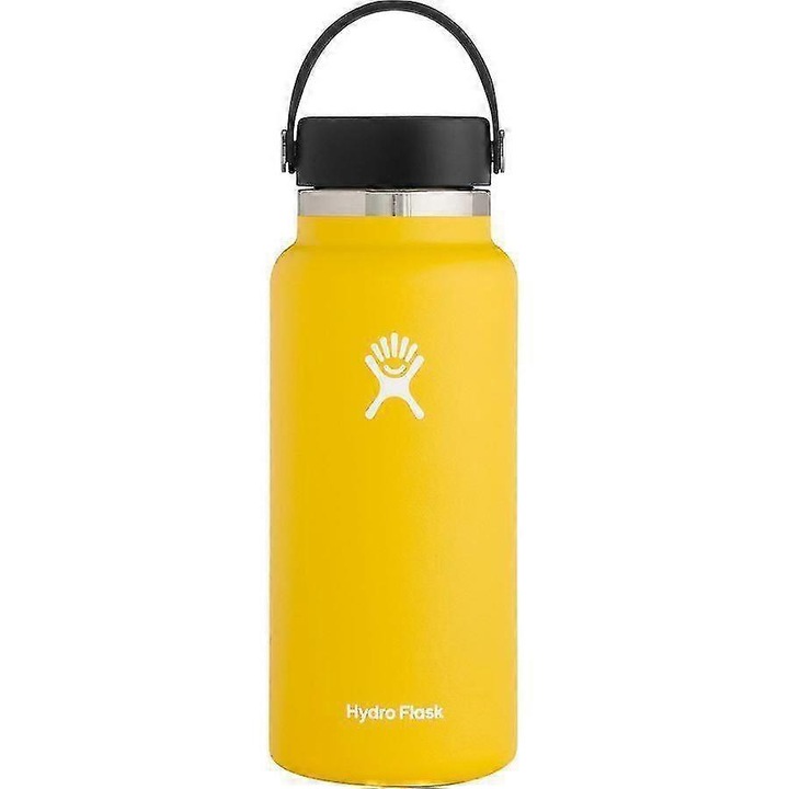 Rozsdamentes acél termosz, 32/40 oz, szívószálas kupak