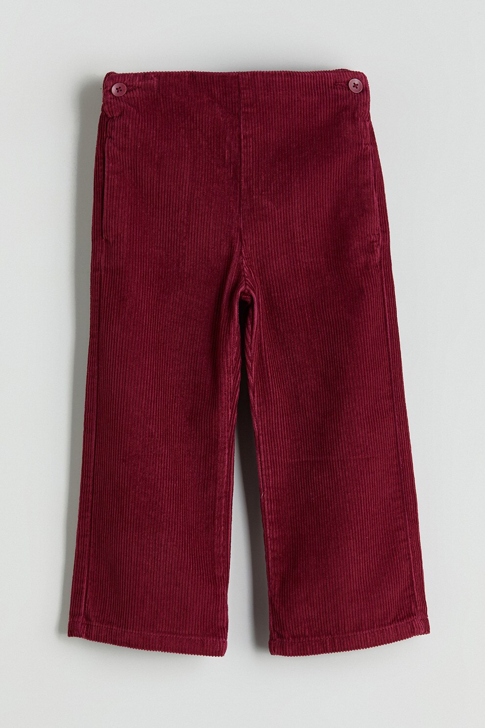LC WAIKIKI, Pantaloni ampli de reiat, Visiniu, 92-98 CM