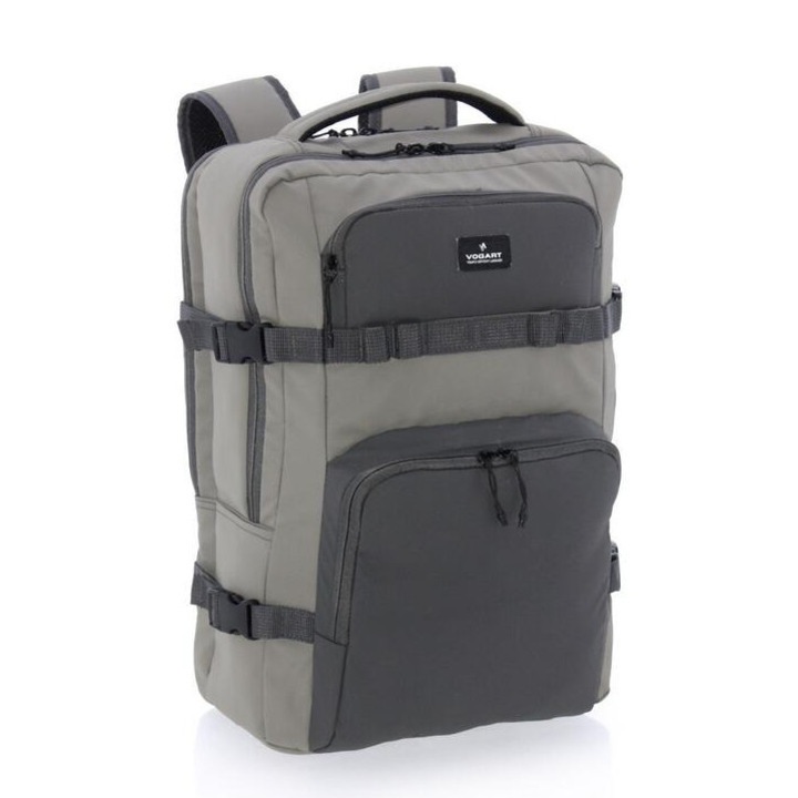Rucsac de calatorie Vogart Nitro, Comp. Laptop 17", MV 25054, Bej