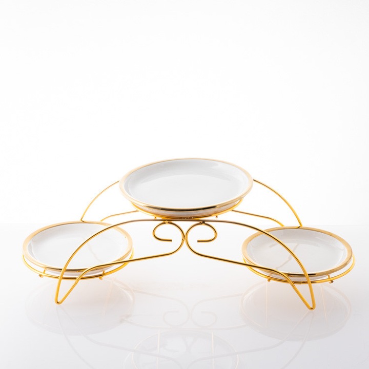 Platou etajat candy bar portelan, 29 x 16 cm