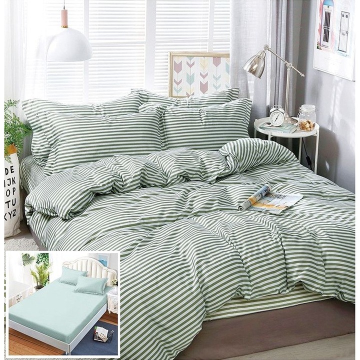 Négyrészes gumis ágyneműhuzat Wisdom PX019