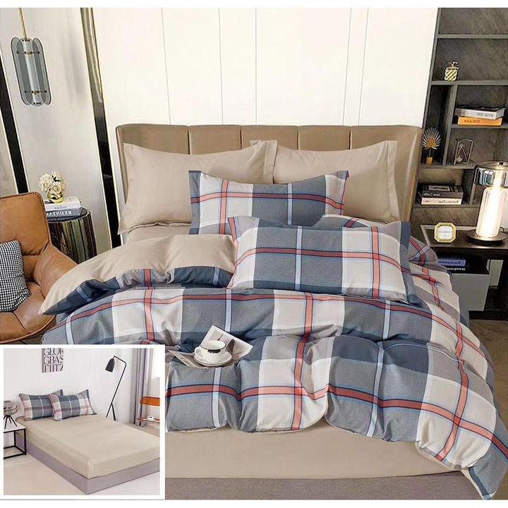 6 részes gumis ágyneműhuzat Andreea SX098