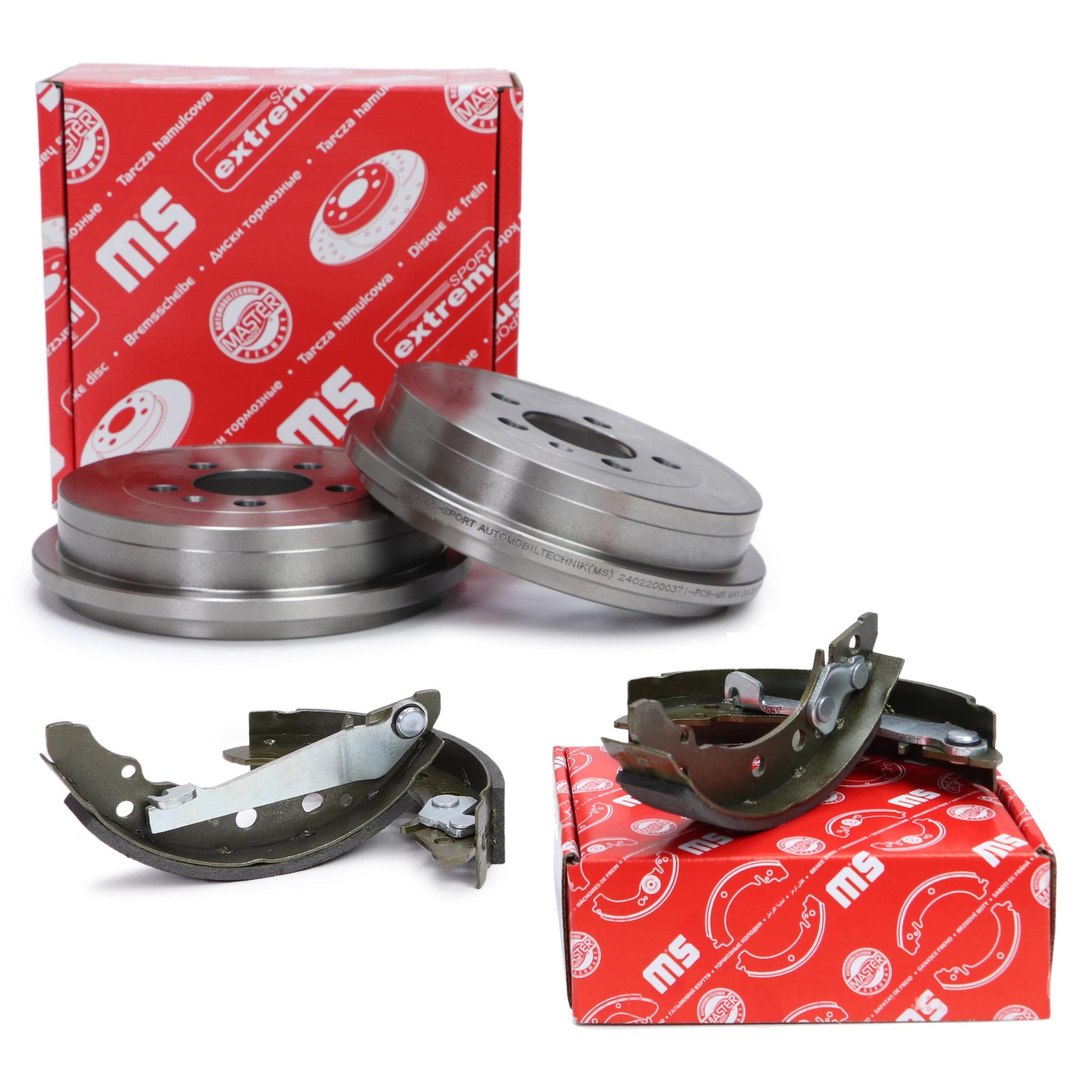 Set tamburi si saboti de frana Master-Sport, pentru Audi A2 (8Z0