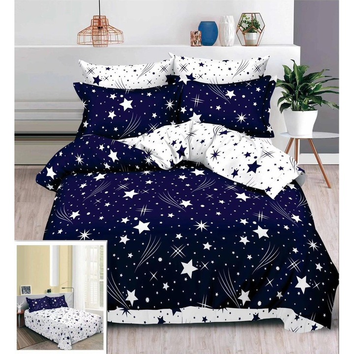 Leila 6 részes ágynemű huzat elasztikus nélkül SF001