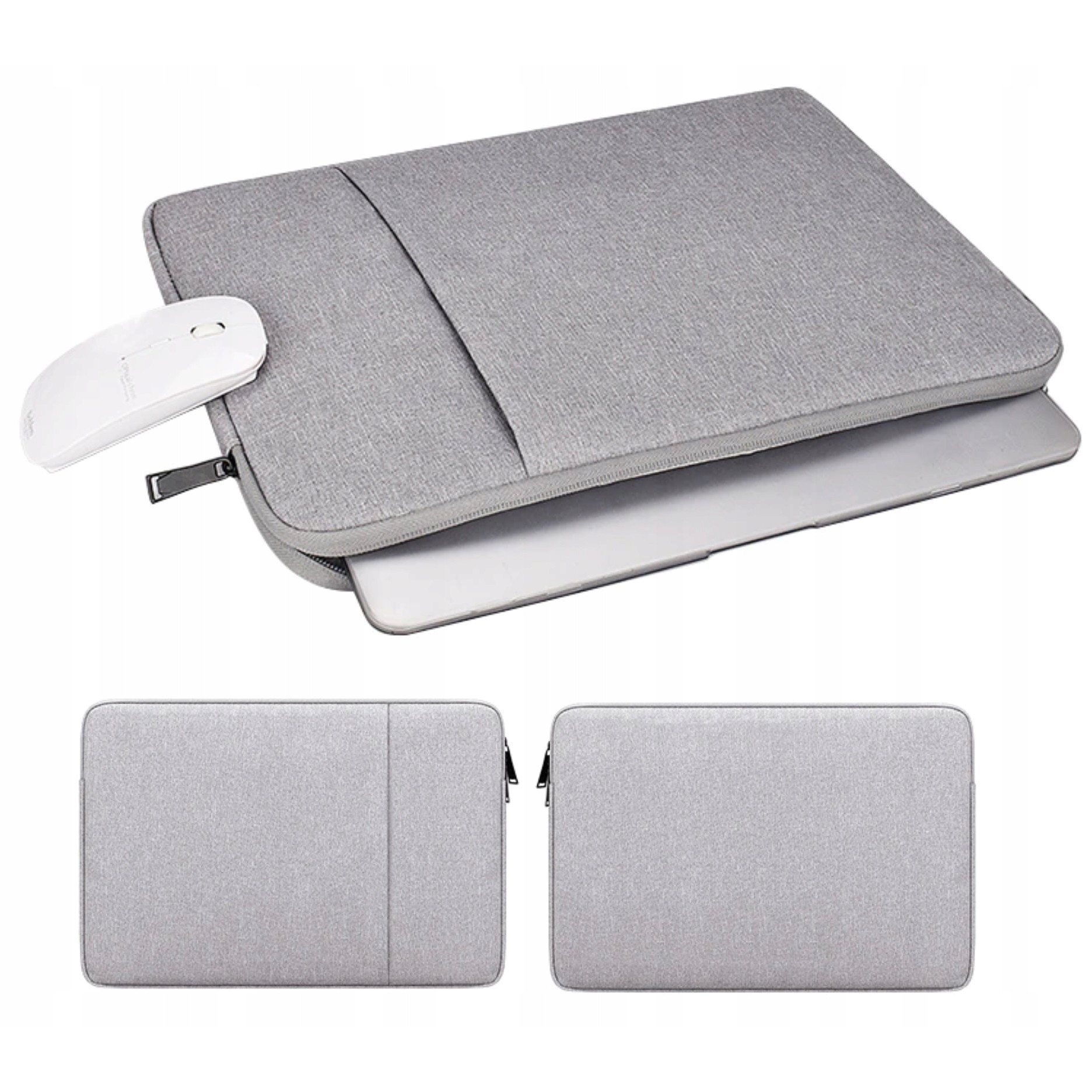 Husa laptop/tableta EtuiTab, gri, 38x27,5x3cm, compatibila cu dispozitive de pana la 13,3"