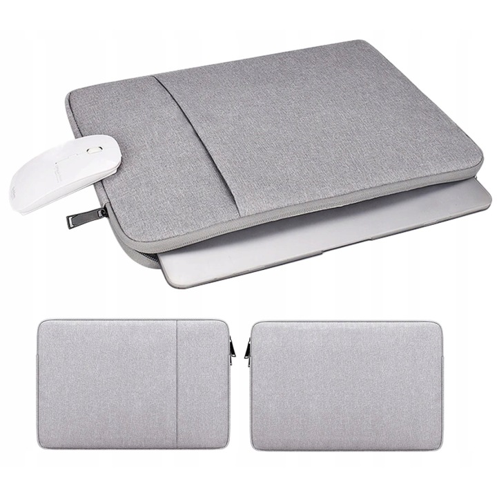 Laptop/tablet tok EtuiTab, szürke, 38x27,5x3cm, kompatibilis 13,3"-os eszközökkel