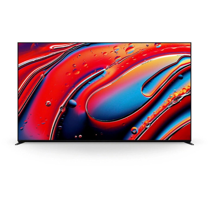 Телевизор LED Sony Smart Bravia 75 инча, 4K, Черен, 189x75см
