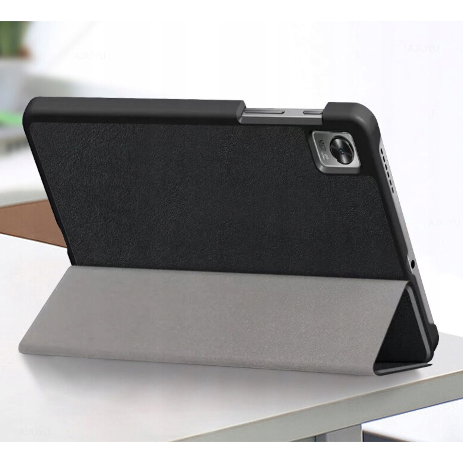 Husa tableta EtuiTab pentru REALME Pad MINI 8.7", ecologica, cu functie suport, subtire, neagra