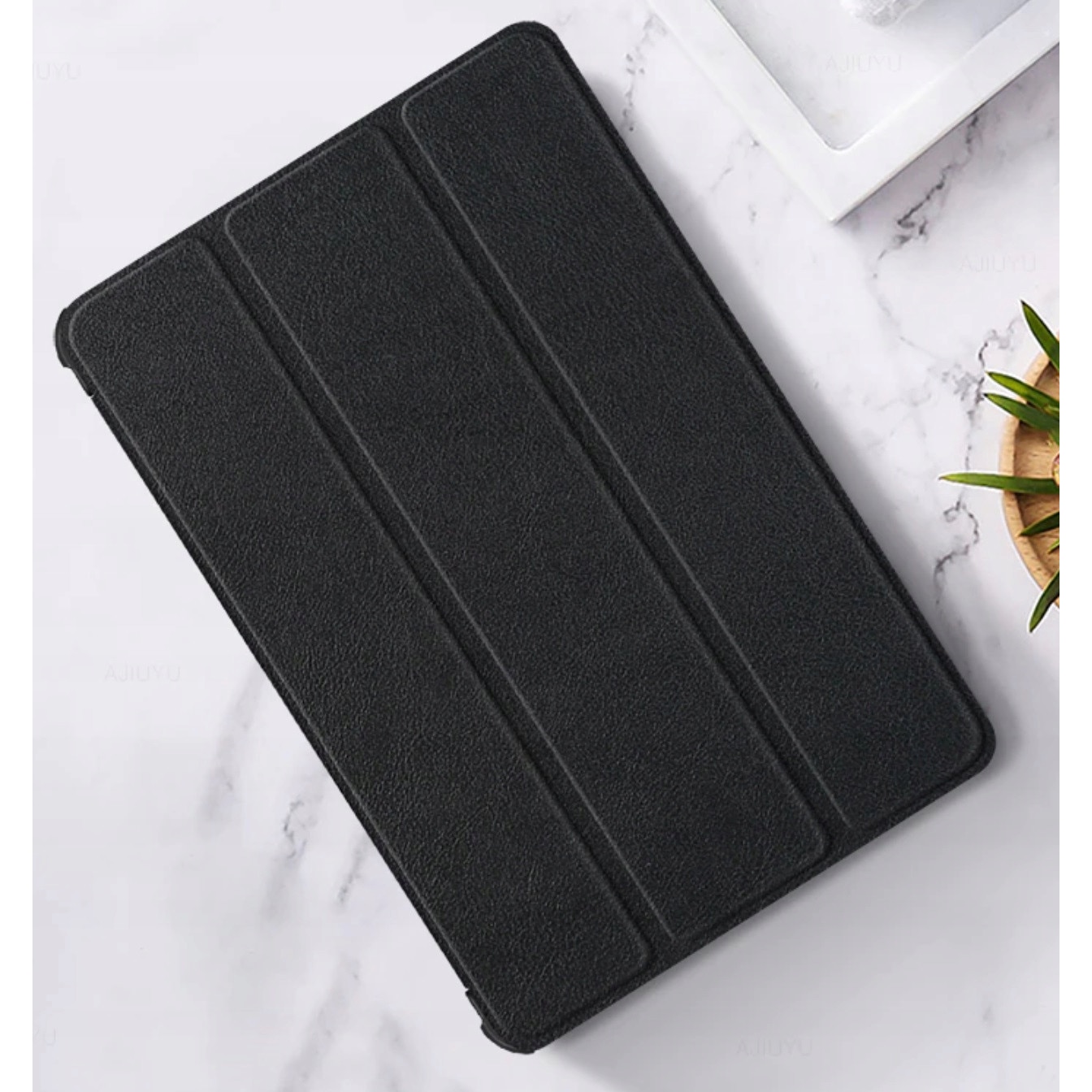 Husa tableta EtuiTab pentru REALME Pad MINI 8.7", ecologica, cu functie suport, subtire, neagra