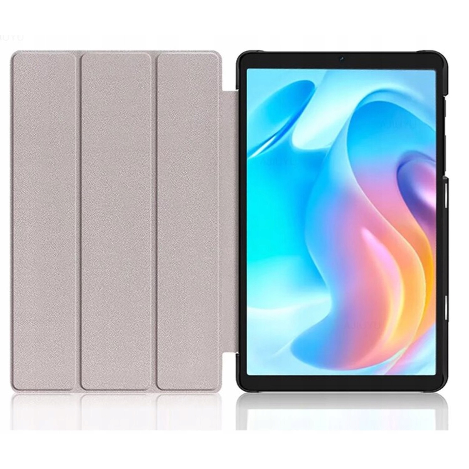 Husa tableta EtuiTab pentru REALME Pad MINI 8.7", ecologica, cu functie suport, subtire, neagra