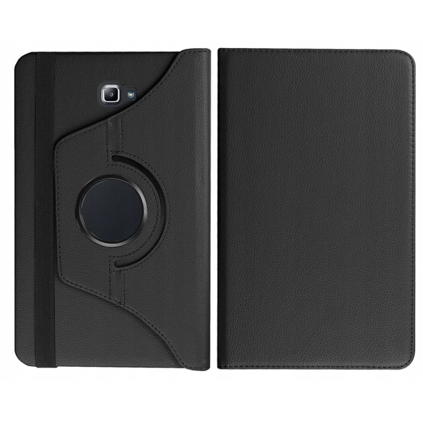 Husa 360° EtuiTab pentru tableta Samsung Galaxy Tab A A6 10.1, albastru, piele ecologica, suport ajustabil