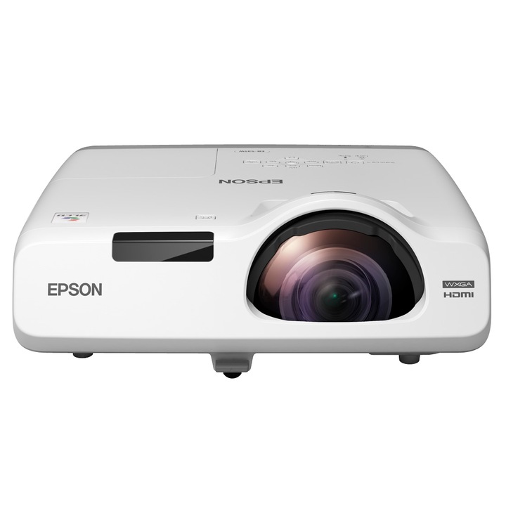 Видеопроектор Epson EB-535W, WXGA, 3LCD, 3400 лумена, Бял
