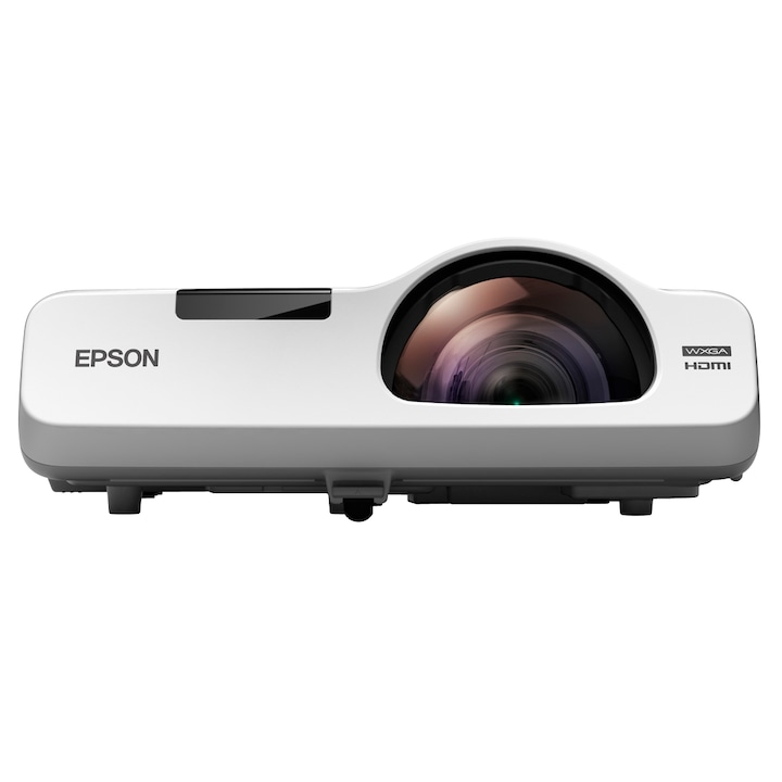 Videoproiector Epson EB-525W, WXGA, 3LCD, 2800 lumeni, Alb
