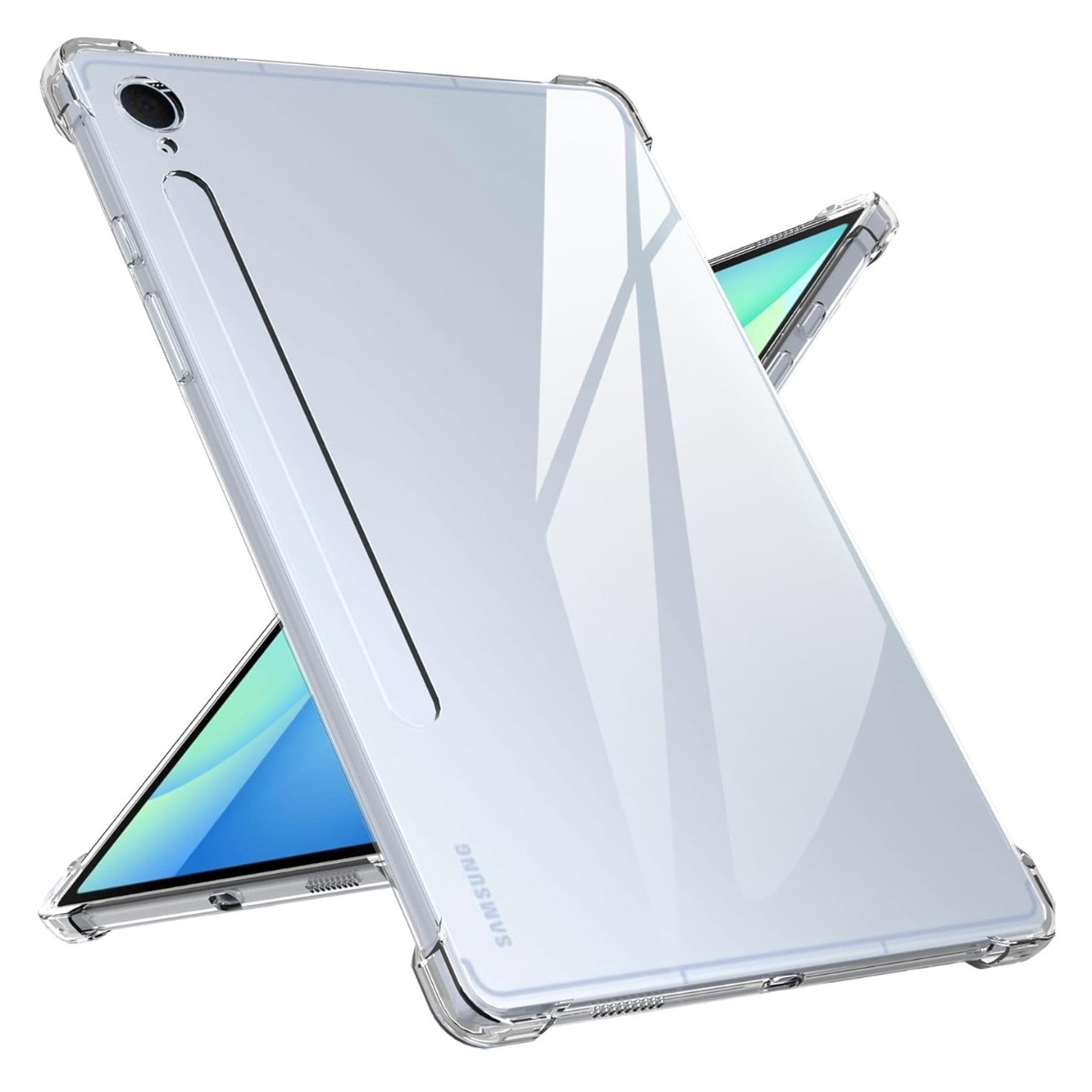 Husa din silicon EtuiTab pentru tableta Samsung Galaxy Tab S10 FE Plus S10 FE+ 13,1", acces usor la butoane, protectie impotriva zgarieturilor