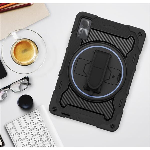 Husa tablete EtuiTab pentru Xiaomi Redmi Pad SE 11 2023, protectie 3 straturi, suport integrat, negru