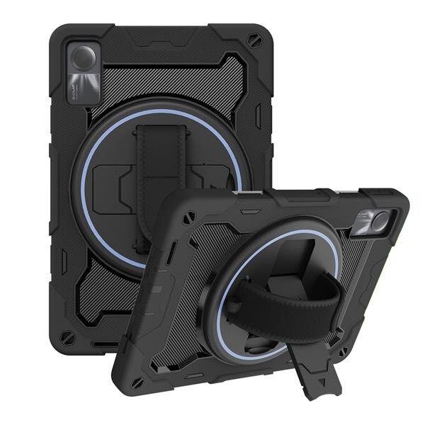 Husa tablete EtuiTab pentru Xiaomi Redmi Pad SE 11 2023, protectie 3 straturi, suport integrat, negru