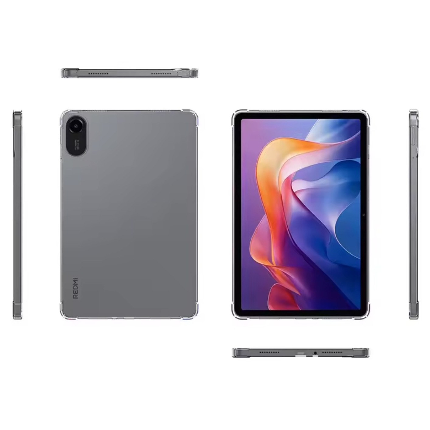 Husa din silicon pentru tableta EtuiTab, compatibila cu Xiaomi Redmi Pad 2 11", acces usor la butoane, design subtire
