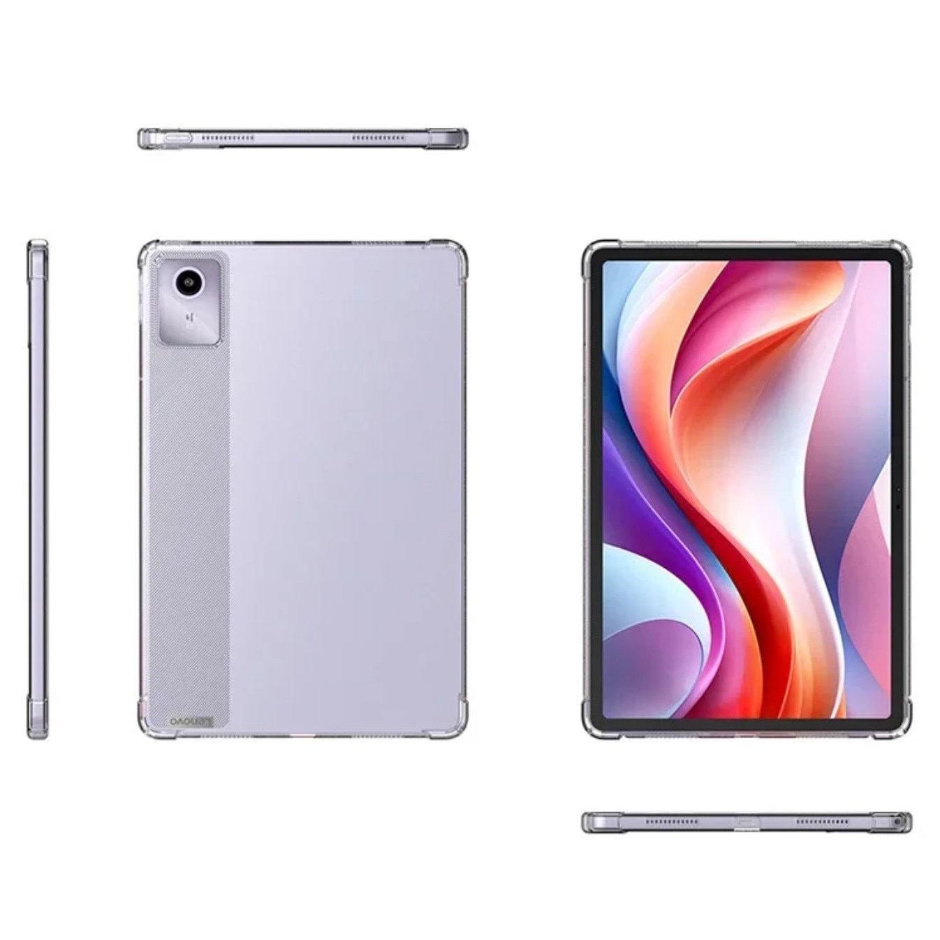 Husa din silicon EtuiTab pentru tableta 11", acces usor la butoane, protectie impotriva zgarieturilor, transparent