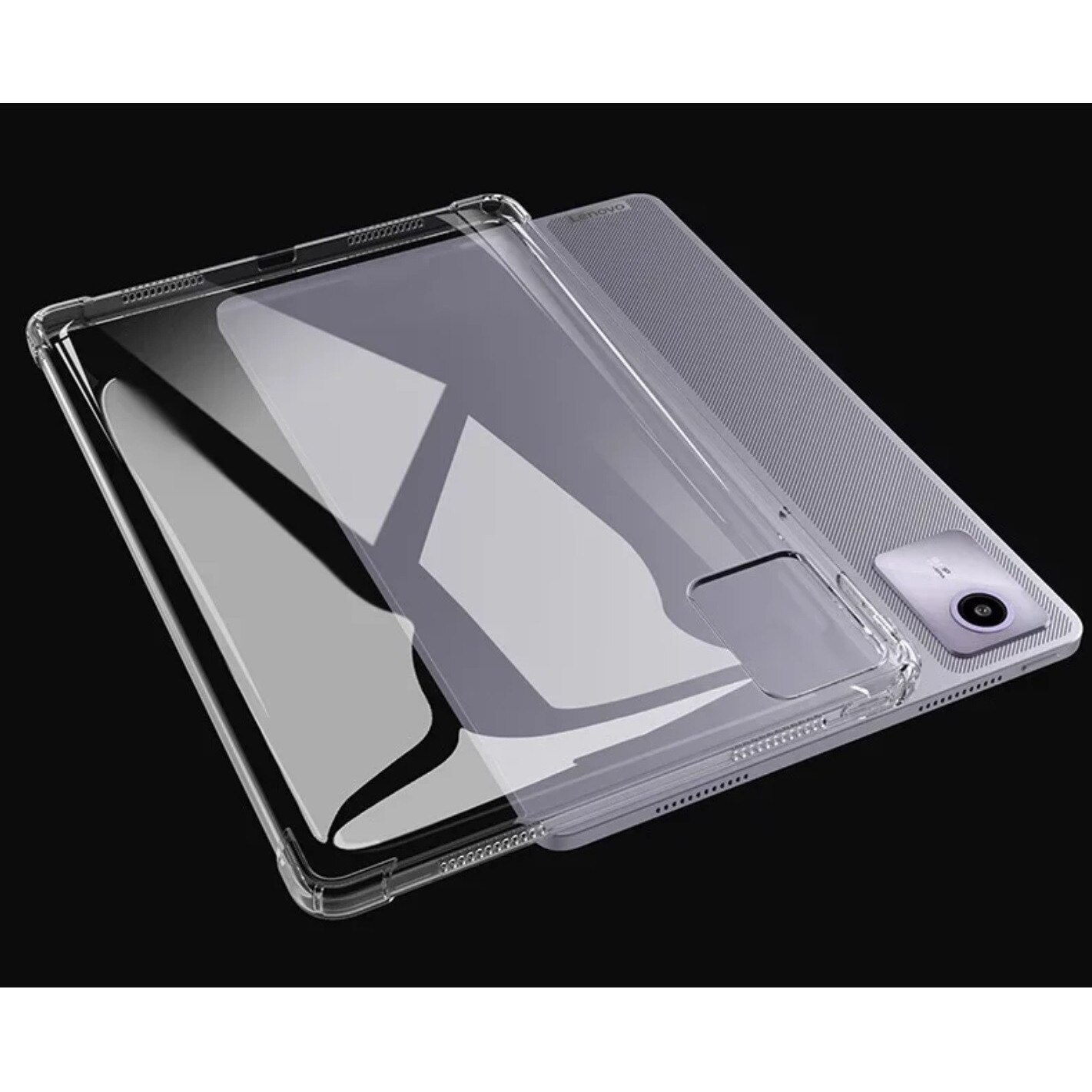 Husa din silicon EtuiTab pentru tableta 11", acces usor la butoane, protectie impotriva zgarieturilor, transparent