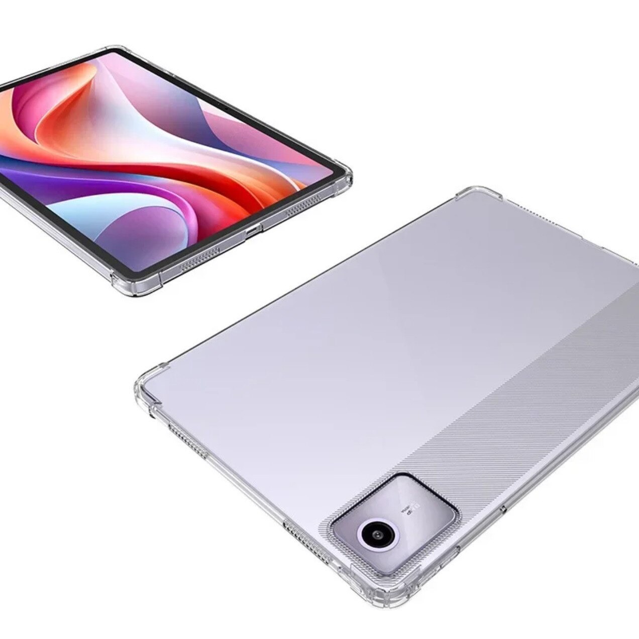 Husa din silicon EtuiTab pentru tableta 11", acces usor la butoane, protectie impotriva zgarieturilor, transparent