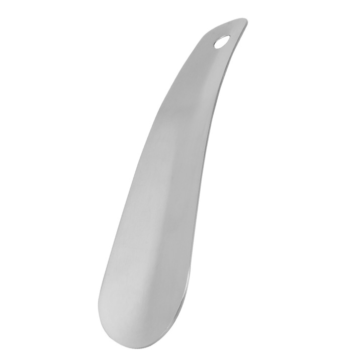 Incaltator Pantofi din Plastic Rezistent, Alb, cu Gaura pentru Agatare, 16 cm, Dalimag