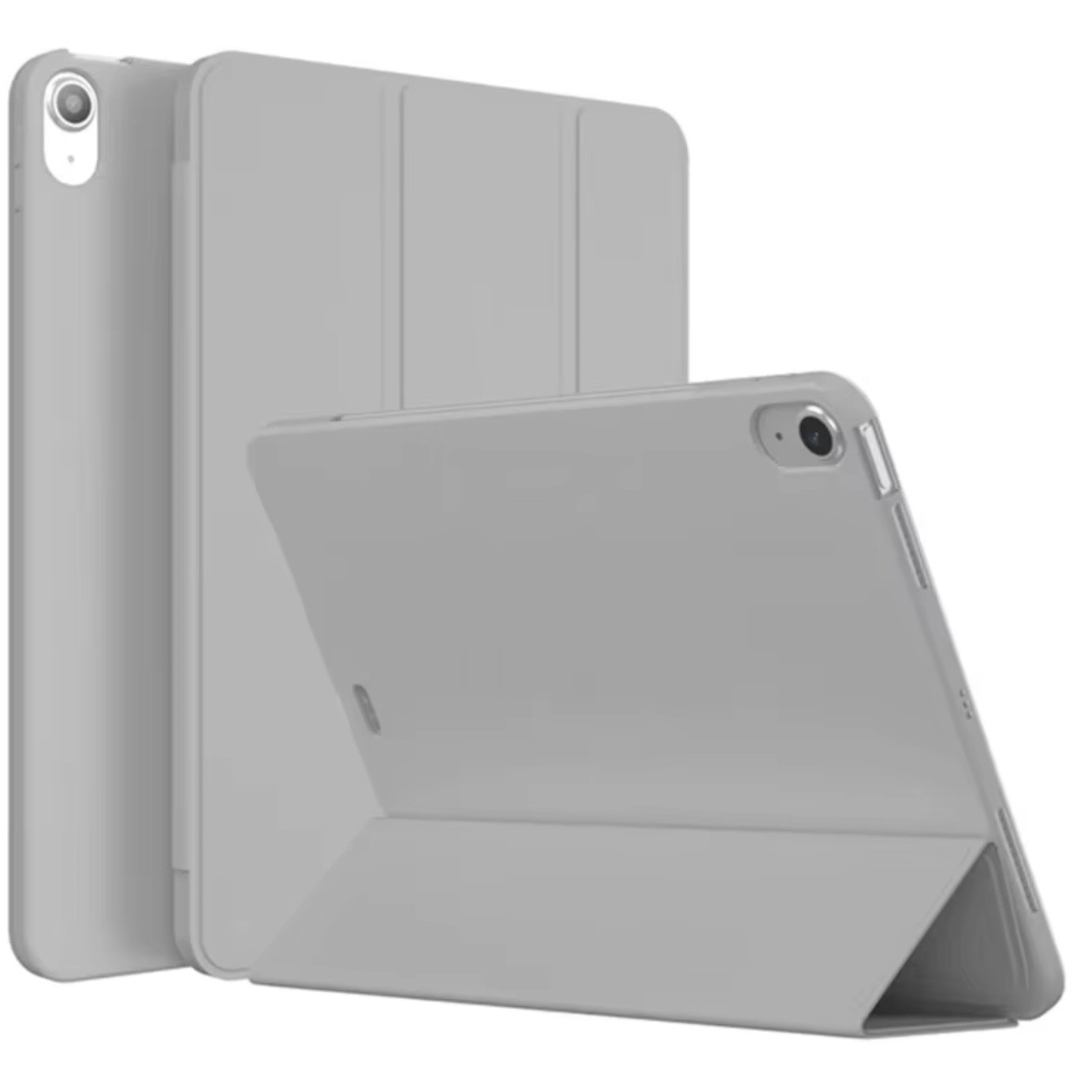 Husa cu clapeta EtuiTab pentru iPad 10,9" (2022) / iPad 11" A16 (2025), gri, design subtire, functie de suport