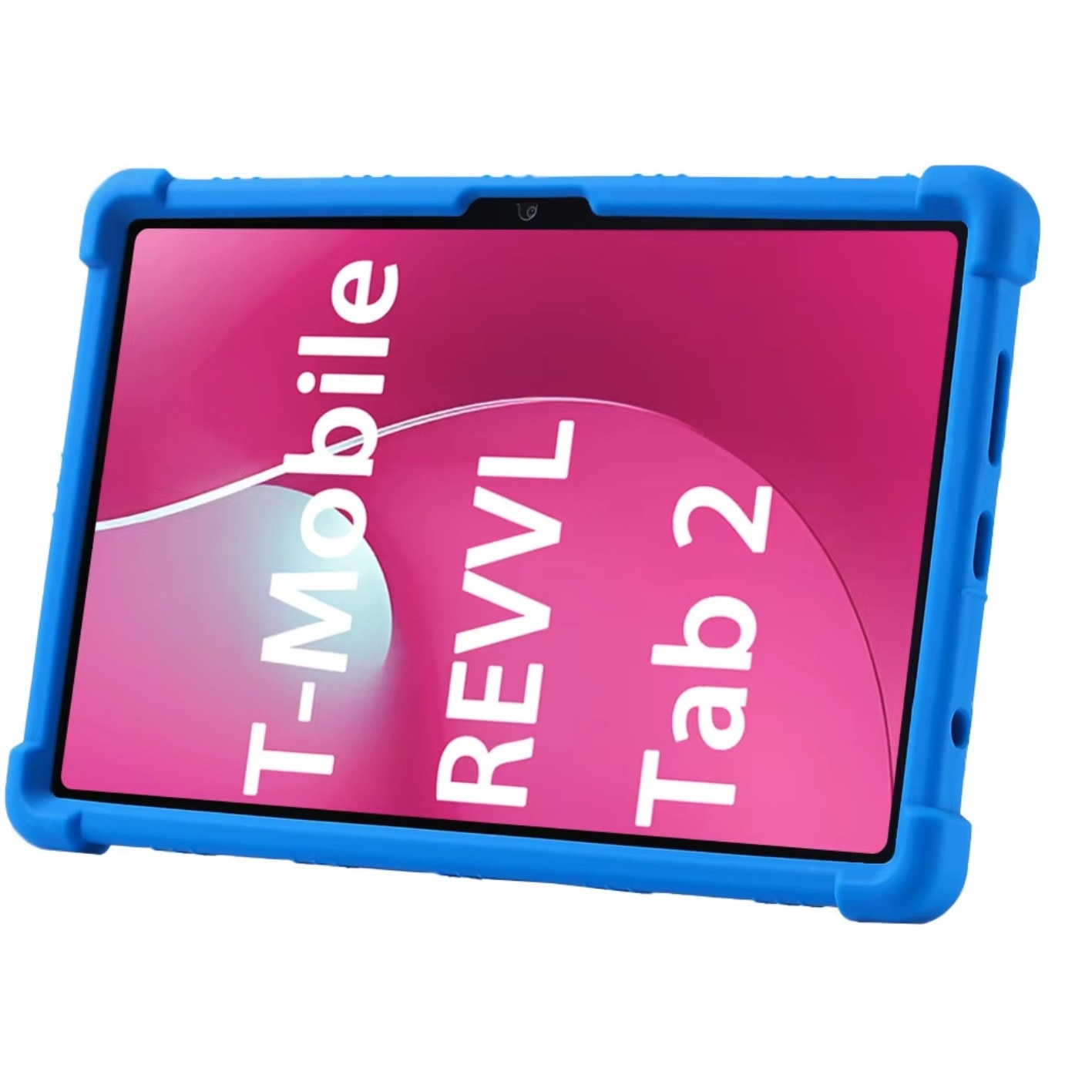 Husa din silicon pentru tableta, EtuiTab, T-Mobile T Tablet 2 5G 10,1", neagra, subtire