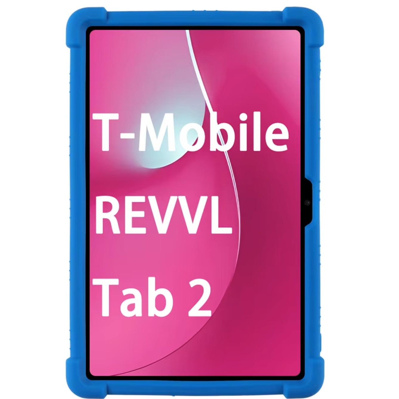 Husa din silicon pentru tableta, EtuiTab, T-Mobile T Tablet 2 5G 10,1", neagra, subtire